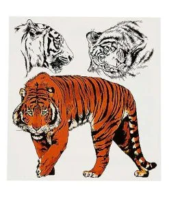 Spirit Halloween Big Cat Temporary Tattoos 7 Spirit Halloween Big Cat Temporary Tattoos -Costume Themes Shop 01507813 c