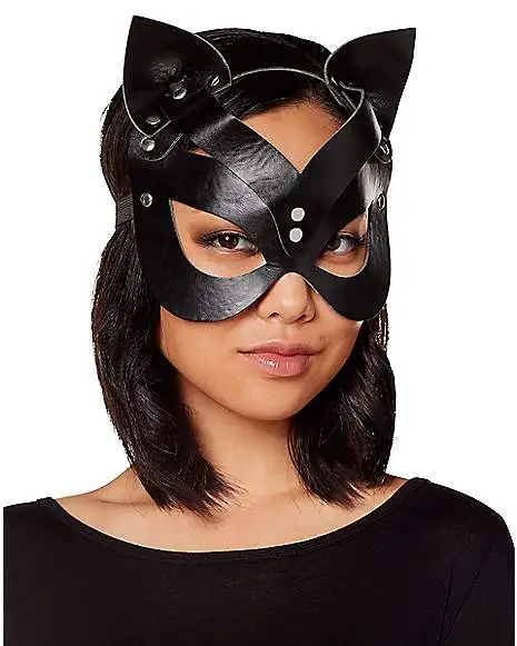 Spirit Halloween Black Cat Eye Mask 4 Spirit Halloween Black Cat Eye Mask - Image 2