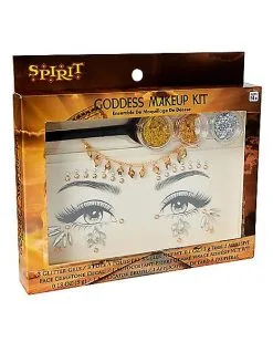 Spirit Halloween Goddess Makeup Kit -Costume Themes Shop 01516897 c