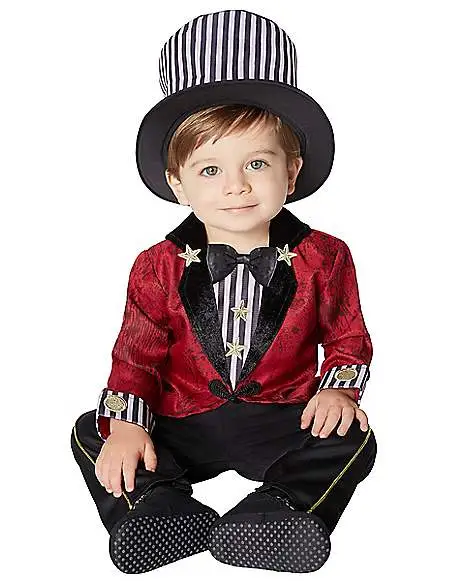 Spirit Halloween Baby Lil' Ringmaster Costume 3 Spirit Halloween Baby Lil' Ringmaster Costume