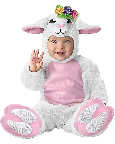 Spirit Halloween Baby Lovable Lamb Costume 3 Spirit Halloween Baby Lovable Lamb Costume