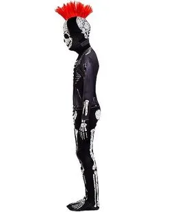 Spirit Halloween Kids Punk Skeleton Skin Suit Costume 11 Spirit Halloween Kids Punk Skeleton Skin Suit Costume -Costume Themes Shop 01525088 c