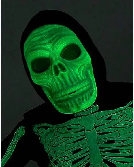 Spirit Halloween Kids Glow Skeleton Costume 5 Spirit Halloween Kids Glow Skeleton Costume - Image 3