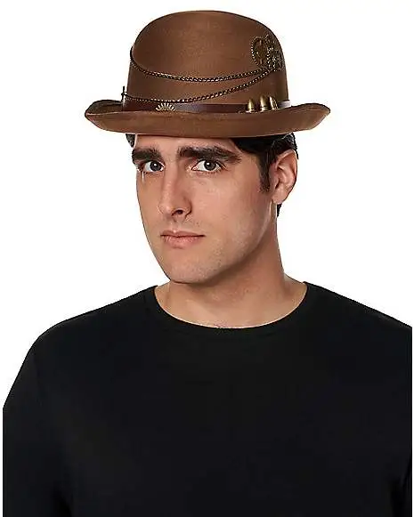 Spirit Halloween Steampunk Bowler Hat 3 Spirit Halloween Steampunk Bowler Hat