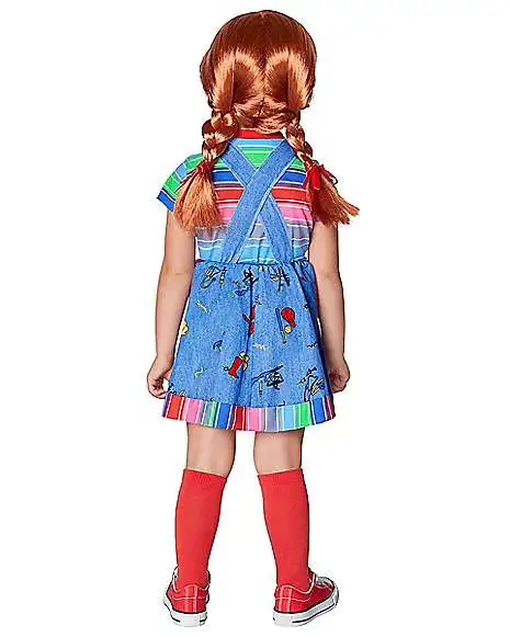 Spirit Halloween Toddler Chucky Good Guys Costume 4 Spirit Halloween Toddler Chucky Good Guys Costume - Image 2