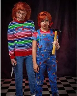 Spirit Halloween Kids Chucky Good Guys Costume Kit -Costume Themes Shop 01528512 c