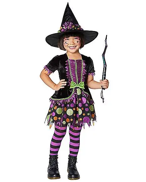 Spirit Halloween Toddler Sparkling Witch Costume 3 Spirit Halloween Toddler Sparkling Witch Costume