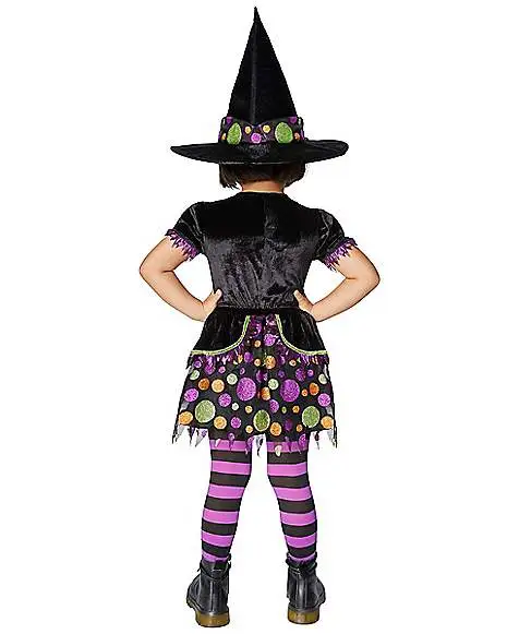 Spirit Halloween Toddler Sparkling Witch Costume 4 Spirit Halloween Toddler Sparkling Witch Costume - Image 2