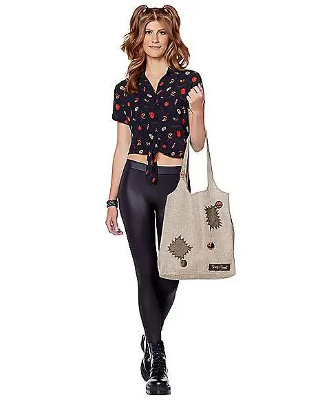 Spirit Halloween Sam Shirt Bag And Pins Set - Trick 'r Treat 3 Spirit Halloween Sam Shirt Bag And Pins Set - Trick 'r Treat