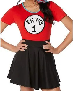 Spirit Halloween Adult Thing 1 And Thing 2 Costume Kit - Dr. Seuss 7 Spirit Halloween Adult Thing 1 And Thing 2 Costume Kit - Dr. Seuss -Costume Themes Shop 01532308 c