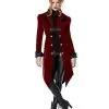 Spirit Halloween Adult Burgundy Vampire Jacket 2 Spirit Halloween Adult Burgundy Vampire Jacket -Costume Themes Shop 01533140 a
