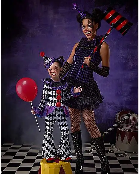 Spirit Halloween Adult Dark Clown Costume 5 Spirit Halloween Adult Dark Clown Costume - Image 3