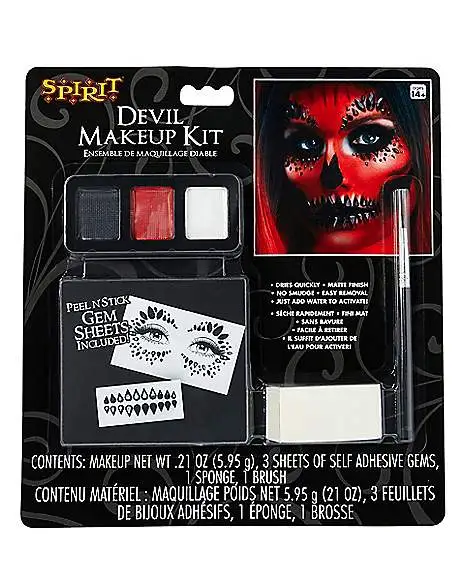 Spirit Halloween Devil Makeup Kit 4 Spirit Halloween Devil Makeup Kit - Image 2