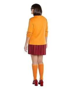 Spirit Halloween Adult Velma Costume - Scooby-Doo -Costume Themes Shop 01538081 d