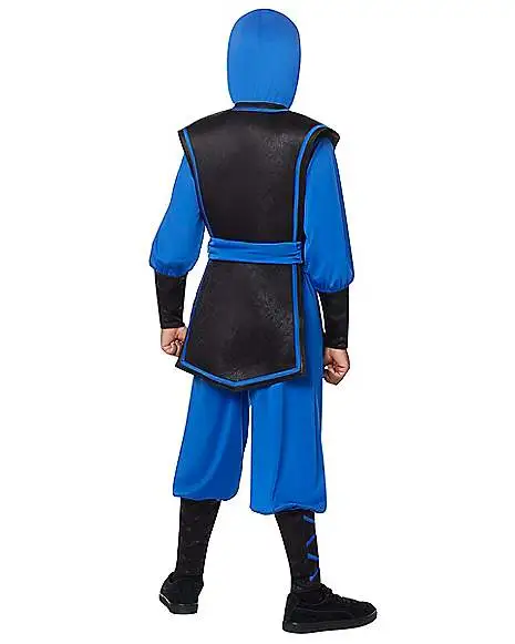 Spirit Halloween Kids Blue Ultimate Ninja Costume 4 Spirit Halloween Kids Blue Ultimate Ninja Costume - Image 2