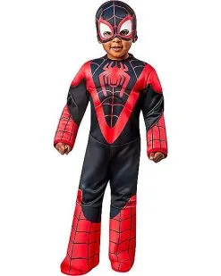 Spirit Halloween Toddler Miles Morales Costume - Spidey And His Amazing Friends