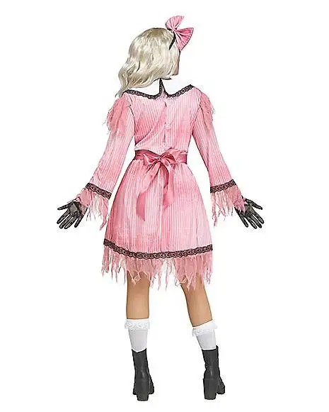 Spirit Halloween Adult Deadly Doll Costume 4 Spirit Halloween Adult Deadly Doll Costume - Image 2