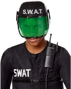 Spirit Halloween Kids SWAT Costume - Deluxe -Costume Themes Shop 01542331 c