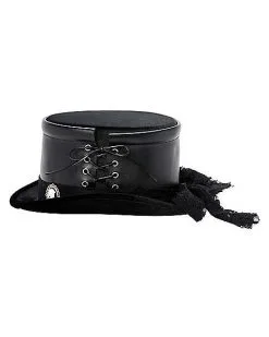 Spirit Halloween Black Gothic Top Hat 9 Spirit Halloween Black Gothic Top Hat -Costume Themes Shop 01542570 c
