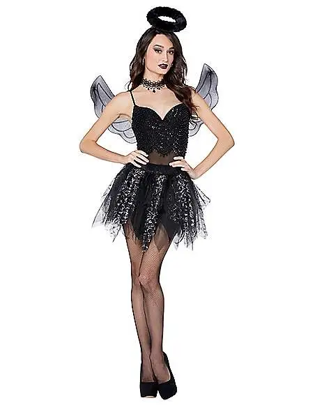 Spirit Halloween Adult Fallen Angel Costume Kit 3 Spirit Halloween Adult Fallen Angel Costume Kit