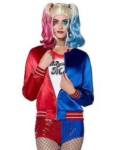 Spirit Halloween Adult Harley Quinn Jacket - Suicide Squad 7 Spirit Halloween Adult Harley Quinn Jacket - Suicide Squad -Costume Themes Shop 01545912 c