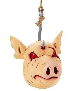 Spirit Halloween Hanging Severed Pig Head 11 Spirit Halloween Hanging Severed Pig Head -Costume Themes Shop 01546308 e