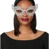 Spirit Halloween Diamond Flame Eye Mask -Costume Themes Shop 01546670 a