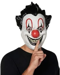 Spirit Halloween Wild Eyes Clown Half Mask 5 Spirit Halloween Wild Eyes Clown Half Mask -Costume Themes Shop 01548486 b