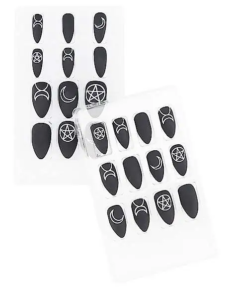 Spirit Halloween Pentagram Press On Nails 3 Spirit Halloween Pentagram Press On Nails