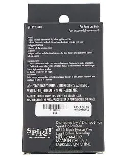 Spirit Halloween Pentagram Press On Nails 7 Spirit Halloween Pentagram Press On Nails -Costume Themes Shop 01548502 c