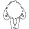 Spirit Halloween Pentagram Chain Choker Necklace -Costume Themes Shop 01548791 a