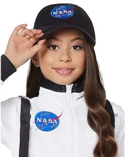 Spirit Halloween Kids White NASA Jumpsuit Costume -Costume Themes Shop 01548957 c
