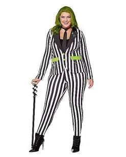Spirit Halloween Adult Women's Beetlejuice Costume - Beetlejuice 8 Spirit Halloween Adult Women's Beetlejuice Costume - Beetlejuice -Costume Themes Shop 01549427 c