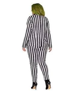 Spirit Halloween Adult Women's Beetlejuice Costume - Beetlejuice 9 Spirit Halloween Adult Women's Beetlejuice Costume - Beetlejuice -Costume Themes Shop 01549427 d