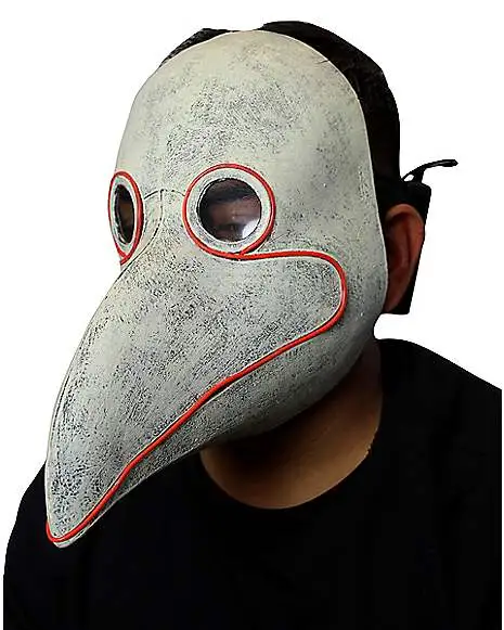 Spirit Halloween Light-Up LED Plague Doctor Half Mask 5 Spirit Halloween Light-Up LED Plague Doctor Half Mask - Image 3