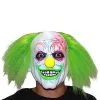 Spirit Halloween Neon Green Hair Clown Full Mask 2 Spirit Halloween Neon Green Hair Clown Full Mask -Costume Themes Shop 01551944 a