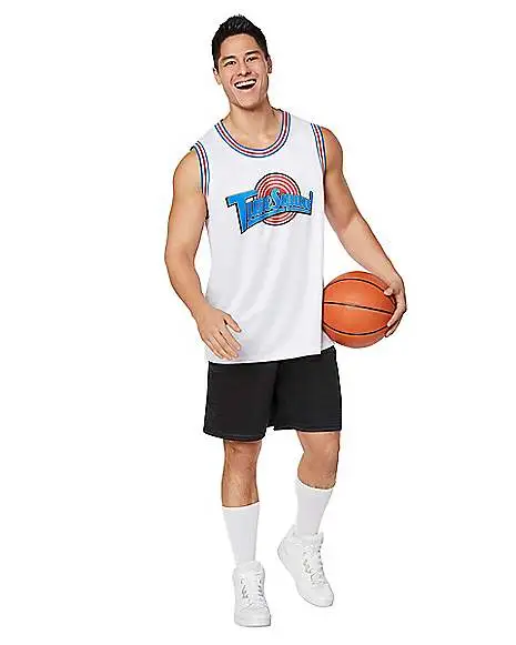 Spirit Halloween Adult Space Jam Jersey 3 Spirit Halloween Adult Space Jam Jersey