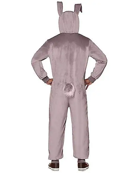 Spirit Halloween Adult Bugs Bunny Union Suit - Space Jam 4 Spirit Halloween Adult Bugs Bunny Union Suit - Space Jam - Image 2