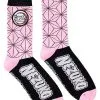 Spirit Halloween Nezuko Kamado Crew Socks - Demon Slayer -Costume Themes Shop 01555903 a
