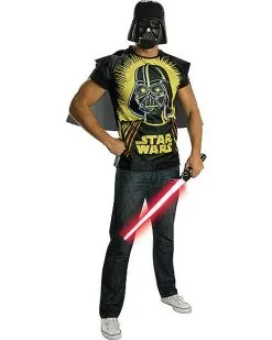 Spirit Halloween Adult Darth Vader Star Wars Costume Kit - Ben Cooper -Costume Themes Shop 01556943 c