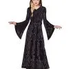 Spirit Halloween Kids Black Hooded Dress 1 Spirit Halloween Kids Black Hooded Dress -Costume Themes Shop 01558378 a