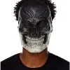 Spirit Halloween Light-Up Dark Skeleton Mask -Costume Themes Shop 01558808 a