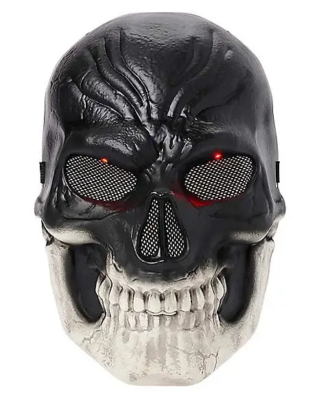 Spirit Halloween Light-Up Dark Skeleton Mask 5 Spirit Halloween Light-Up Dark Skeleton Mask - Image 3