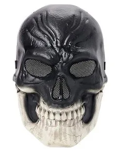Spirit Halloween Light-Up Dark Skeleton Mask 11 Spirit Halloween Light-Up Dark Skeleton Mask -Costume Themes Shop 01558808 d