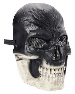 Spirit Halloween Light-Up Dark Skeleton Mask 12 Spirit Halloween Light-Up Dark Skeleton Mask -Costume Themes Shop 01558808 e