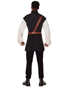 Spirit Halloween Adult Regal Rebels Pirate Vest 5 Spirit Halloween Adult Regal Rebels Pirate Vest -Costume Themes Shop 01559327 b