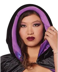 Spirit Halloween Adult Reversible Cape - Deluxe -Costume Themes Shop 01560721 d
