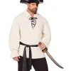 Spirit Halloween Pirate Shirt And Belt Plus Size Costume Kit -Costume Themes Shop 01562149 a