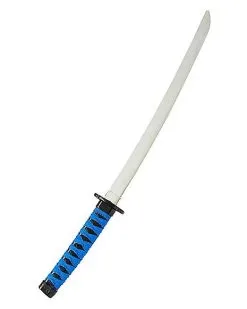 Spirit Halloween Kids Blue Ninja Swords With Harness -Costume Themes Shop 01567940 d