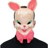 Spirit Halloween Vintage Bunny Half Mask
